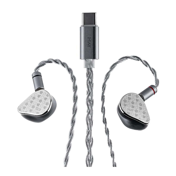 In-ear headphones MoonDrop May DSP Silver - img.0