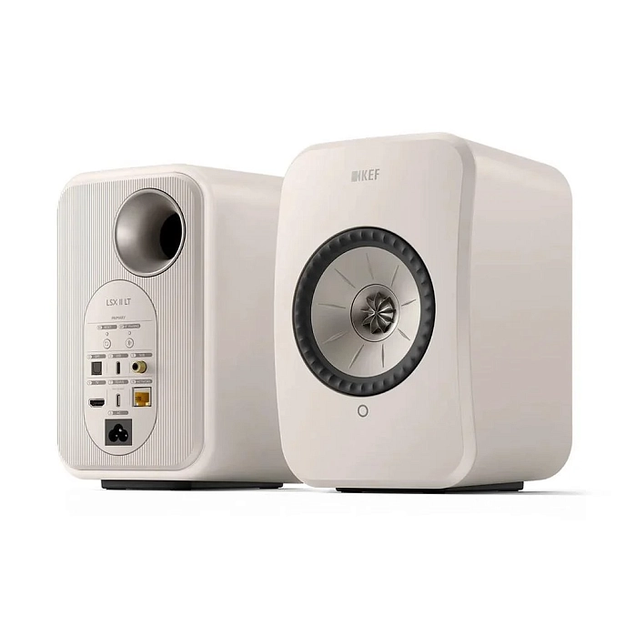 Bookshelf speakers KEF LSX II LT Stone White - img.3