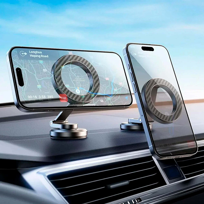 Car Charger Anker Car Magnetic Bracket Silver - img.5