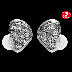 In-ear headphones EarAcoustic SPA Limited Edition Silver Snake Collectors Version Silver