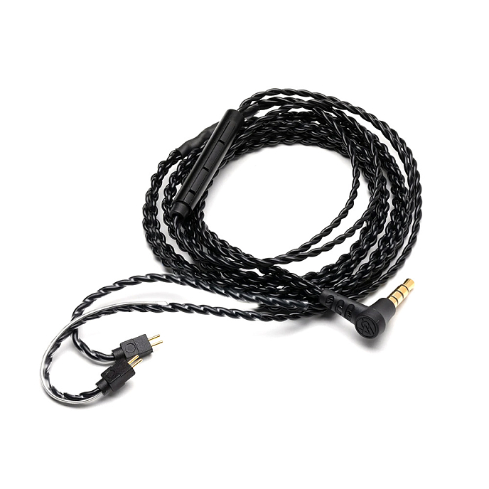 Cable 64 Audio Cable Black With Mic 2-Pin 3.5mm - img.0