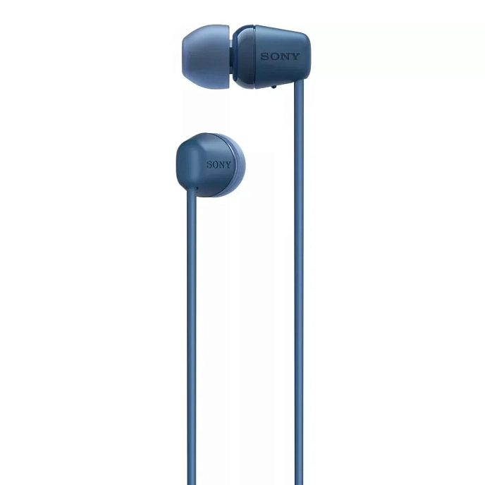 Wireless Headphones Sony WI-C100 Blue - img.1