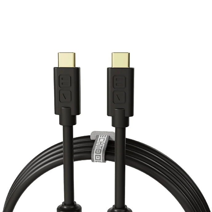 Cable DJTT Chroma Cables USB-C - USB-C Straight Black 2m - img.0