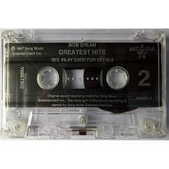 Сassette Tape Bob Dylan - Greatest Hits