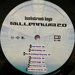 Vinyl Record Backstreet Boys - Millennium 2.0 - 2LP
