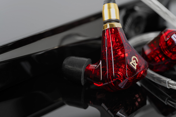 In-ear headphones Campfire Audio Trifecta Crimson limited Edition Red - img.5