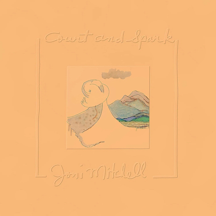 Vinyl Record Joni Mitchell - Court and Spark (Green Clear edition) LP - img.1