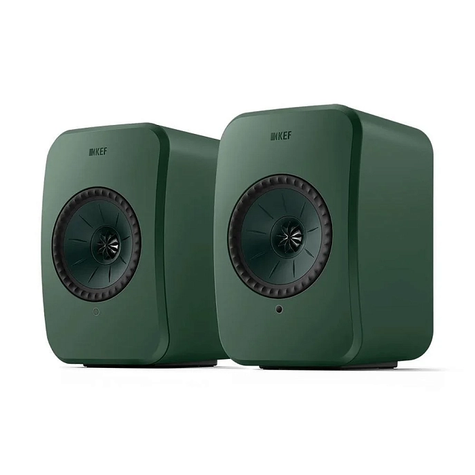 Kit KEF LSX II LT Sage Green + KEF P1 Desk Pad Black - img.2