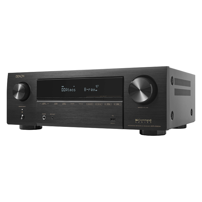 Receiver Denon AVR-X1800H Black - img.2