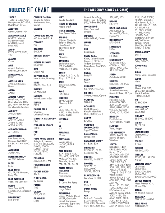 Eartips Dekoni Audio Memory Foam 4.9mm Ear Tip 3 Pairs Medium Bulletz - img.1