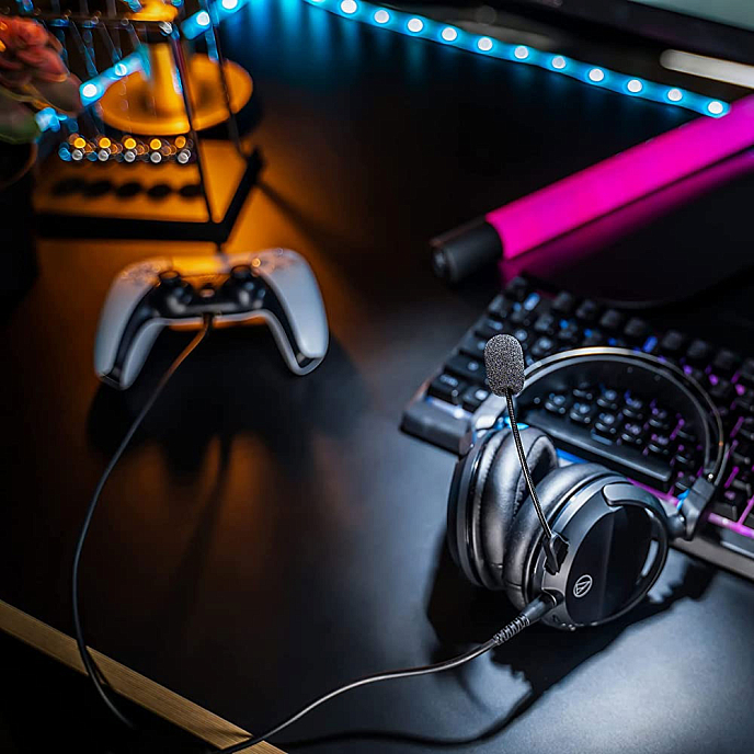 Gaming headset Audio-Technica ATH-GL3 Black - img.7