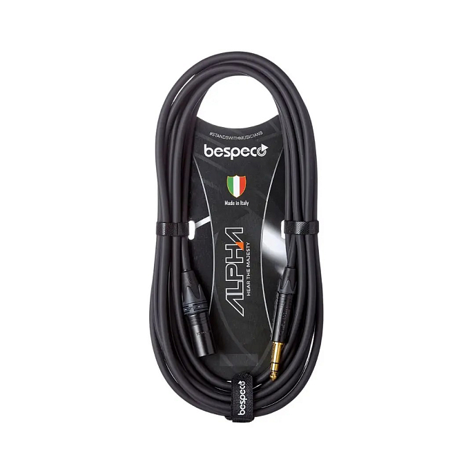 Cable Bespeco AHSMM900 XLR - 6.3mm 9.0m - img.1