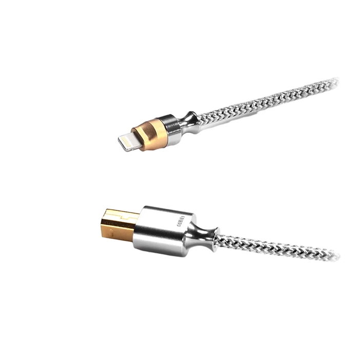 Cable ddHiFi TC07BL Lightning - USB-B 1m - img.1