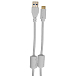 Cable UDG Ultimate Audio Cable USB-C - USB-A Straight 1.5m White - img.1