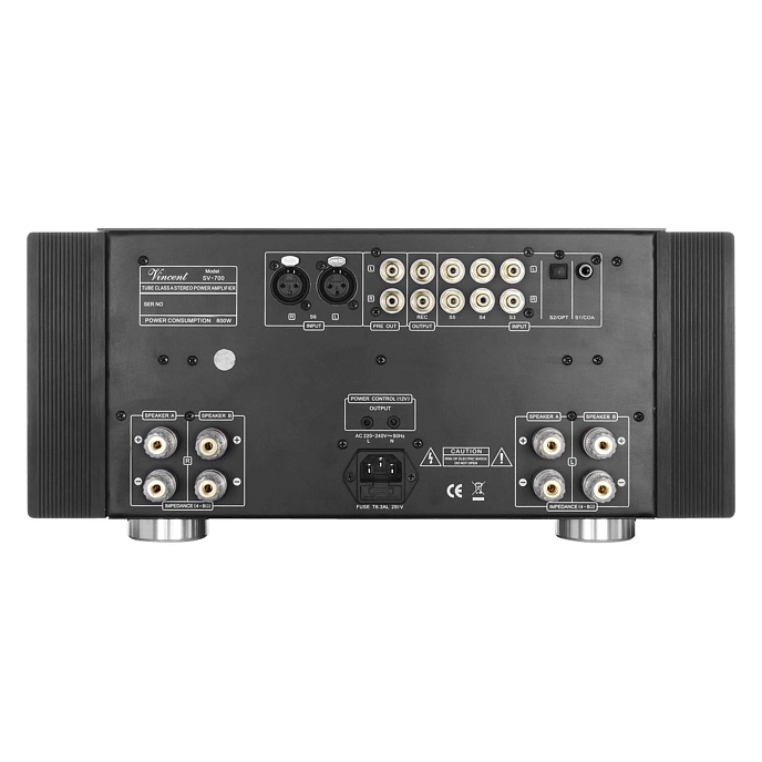 Integrated amplifier Vincent SV-700 BL Black - img.1