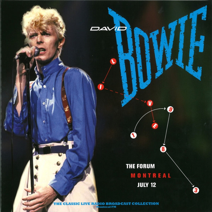 Vinyl Record David Bowie – Live At The Forum In Montreal July 12, 1983 (Green Marbled) - 2LP - img.0