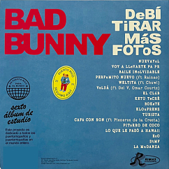 Vinyl Record Bad Bunny - Debí Tirar Mas Fotos (Limited Edition White Opaque Vinyl) - 2LP