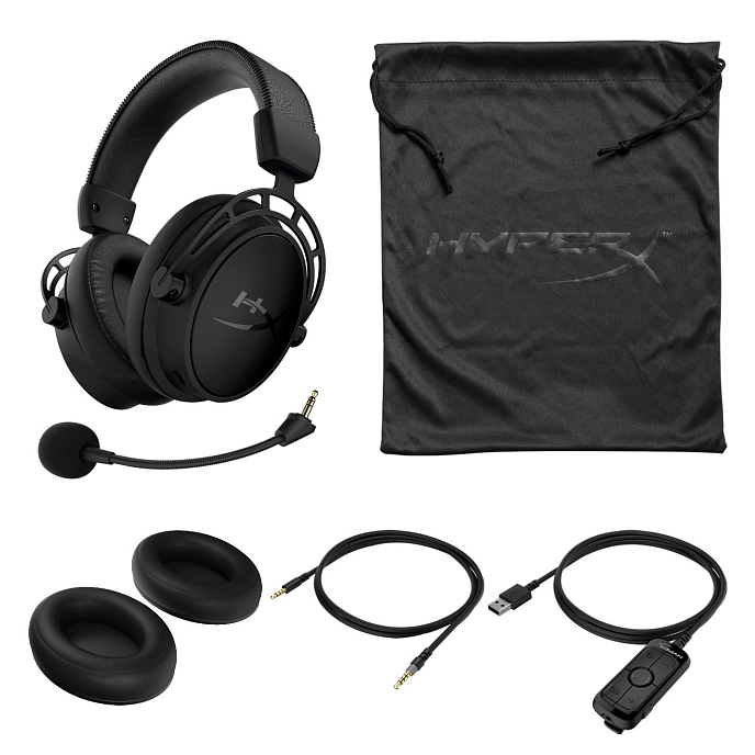 Gaming headset HyperX Cloud Alpha S Blackout - img.6