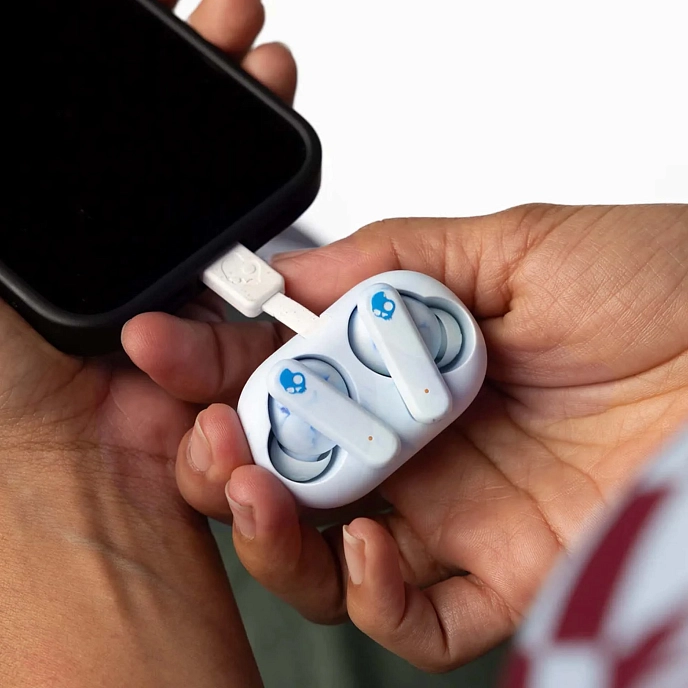 Wireless Headphones Skullcandy EcoBuds Glacier - img.11