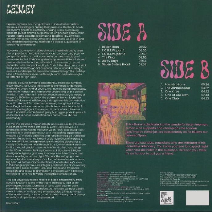 Vinyl Record Ledley - Ledley LP - img.1