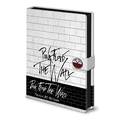 Souvenir Pyramid Pink Floyd The Wall (notebook) White