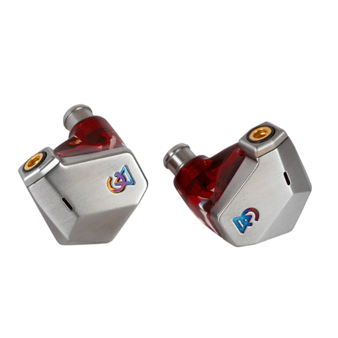 In-ear headphones Campfire Audio Grand Luna Silver/Red - img.1