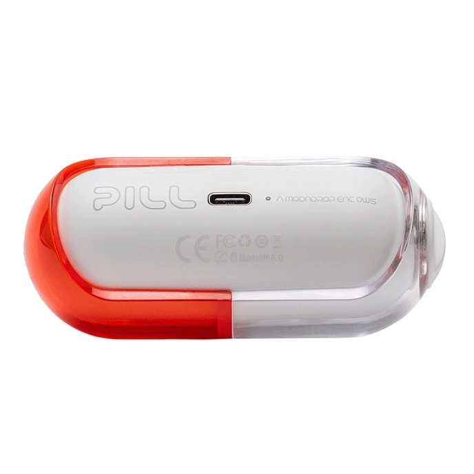 Wireless Headphones MoonDrop Pill Red - img.4