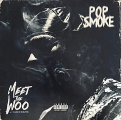 Vinyl Record Pop Smoke – Meet The Woo V.1 Mixtape - Limited Edition Blue 5 - LP