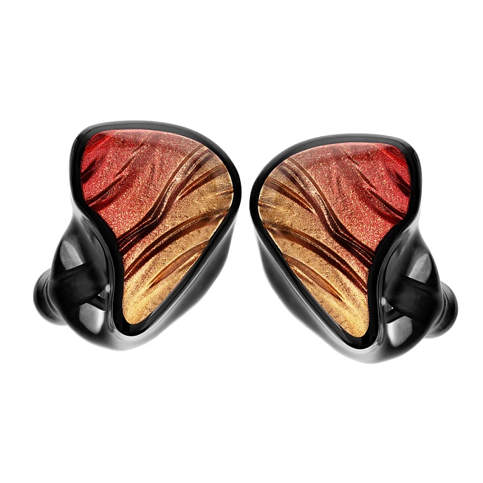 In-ear headphones Celest IgniteX Beast Golden Red Mic USB-C - img.0