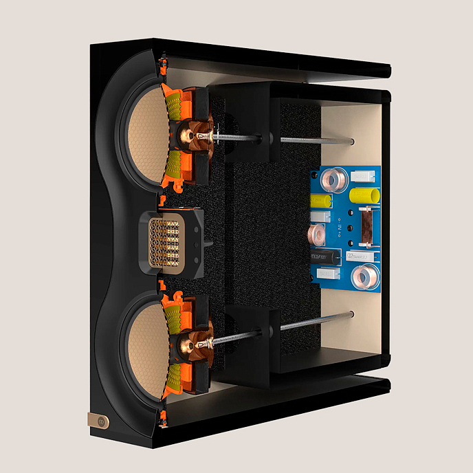 Bookshelf speakers Monitor Audio Studio 89 White - img.4