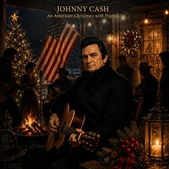 Vinyl Record Johnny Cash - An American Christmas With Friends (Marbled, 1.111 Numbered) LP
