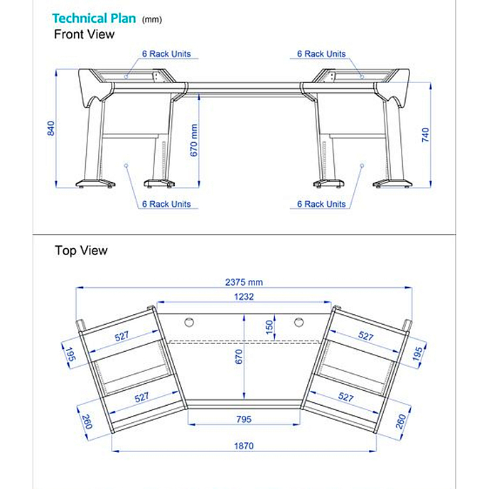 Table Zaor Onda Angeled MKII Black - img.4