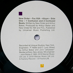 Vinyl Record New Order - Confusion (Black) LP