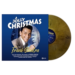 Vinyl Record Frank Sinatra - A Jolly Christmas From Frank Sinatra (Gold Marble) LP