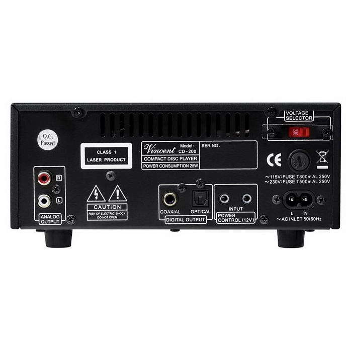 CD player Vincent CD-200 BL Black - img.2