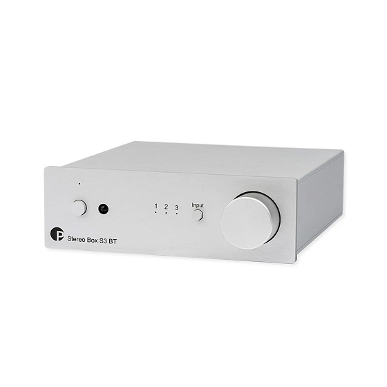 Integrated amplifier Pro-Ject Stereo box S3 BT (UK PLUG) silver - img.0