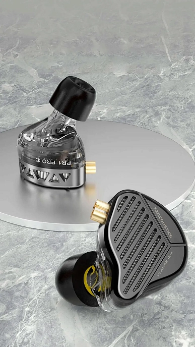 In-ear headphones KZ PR1 Pro with Mic Black - img.6