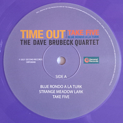 Vinyl Record The Dave Brubeck Quartet – Time Out (Purple) LP