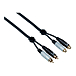 Bespeco EA2X300 2rca-M - 2rca-F 3.0m - img.0