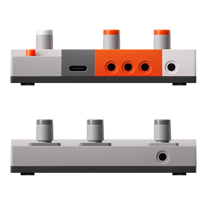 Audio interface Teenage Engineering EP-136 K.O. Sidekick Light Grey - img.2