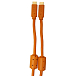 Cable UDG Ultimate Audio Cable USB-C - USB-C Straight 1.5m Orange - img.1