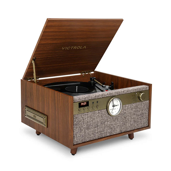 Music system Victrola Music Centre 6-in-1 Walnut - img.4