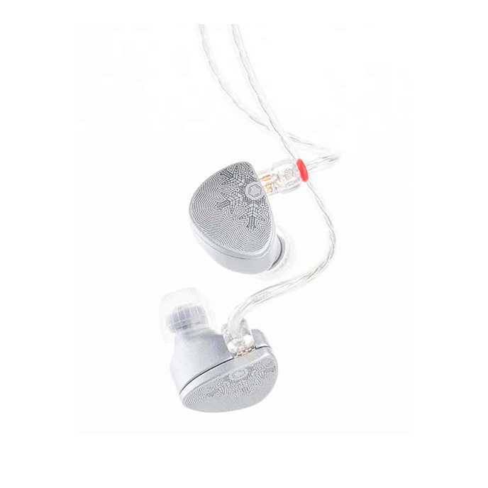 In-ear headphones MoonDrop Aria Snow Edition white - img.2