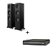 Speaker System KEF Q7 Meta Satin Black (Pair) + VSSL MA.1 Black - img.0 Speaker System KEF Q7 Meta Satin Black (Pair) + VSSL MA.1 Black - img.0