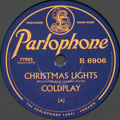 Vinyl Record Coldplay – Christmas Lights (Limited Edition, Recycled Vinyl) LP
