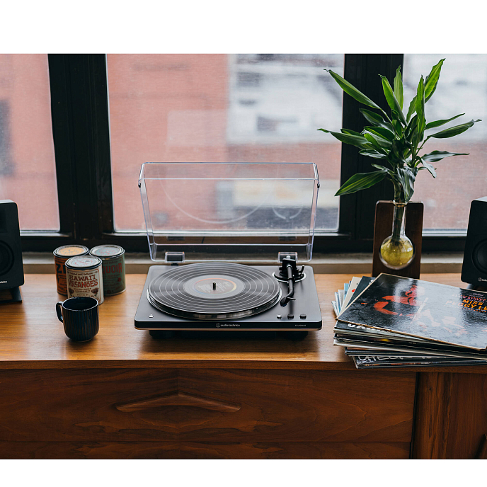 Turntable Audio-Technica AT-LP70XBT Black Silver - img.7