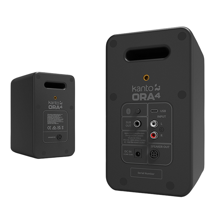Bookshelf speakers Kanto Ora4 Black - img.2