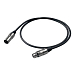 - img.0 Cable Proel Bulk250Lu10 black XLR-f - XLR-m 10m - img.0
