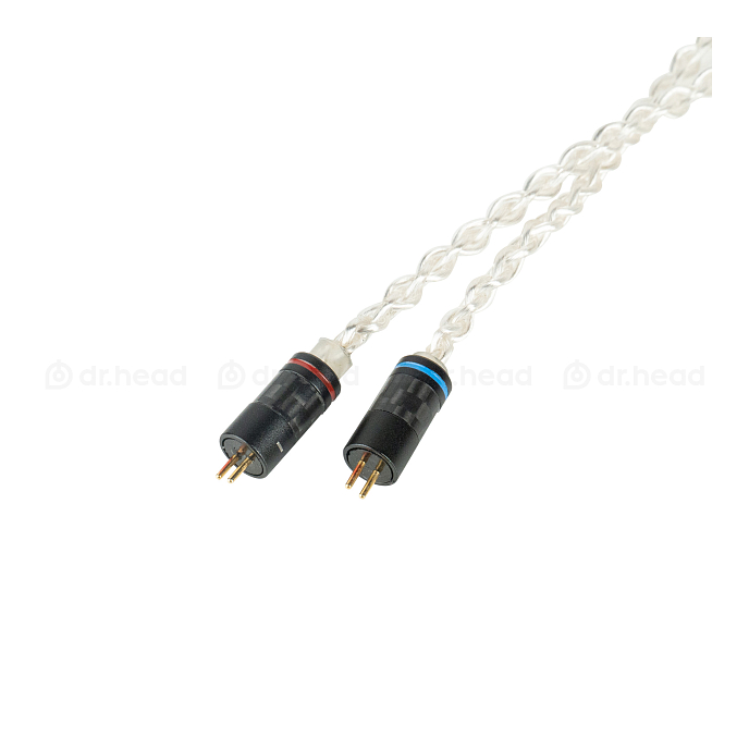 Cable HeadMade IEM 2-pin - 2.5mm Silver 1.2m - img.3