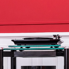 Anti-vibration stand NorStone Spider Anti-Vibration and Damp 50 Glass Plate Black